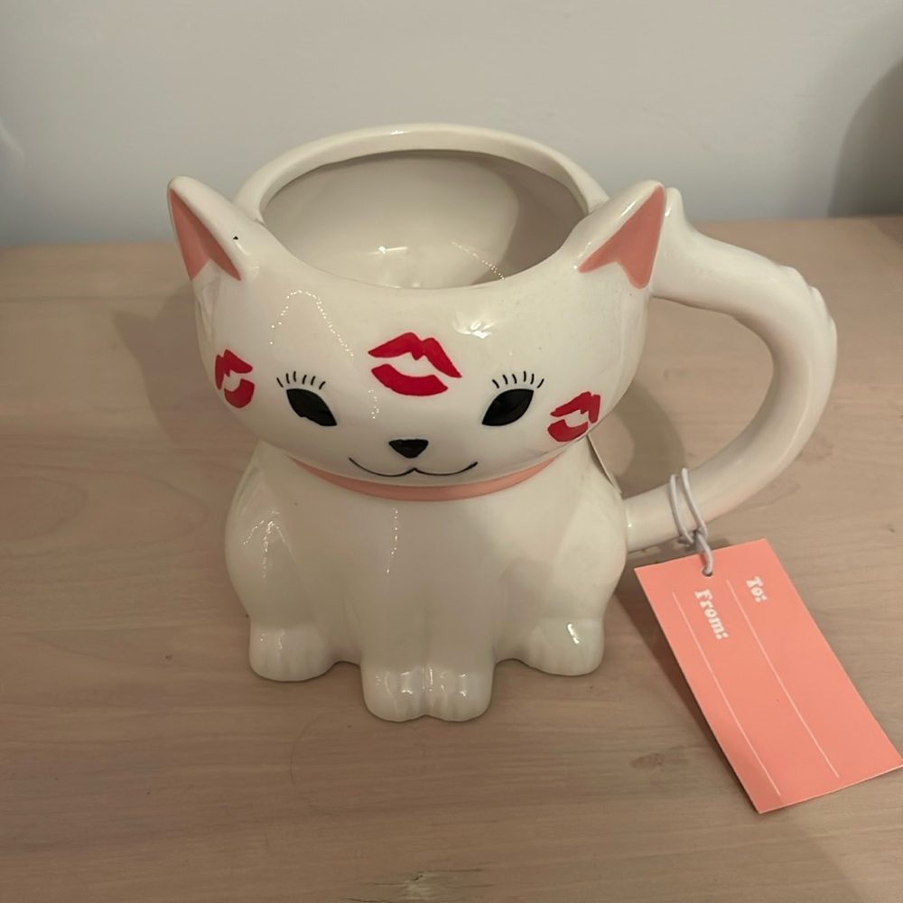 Brand new kitty mug never used